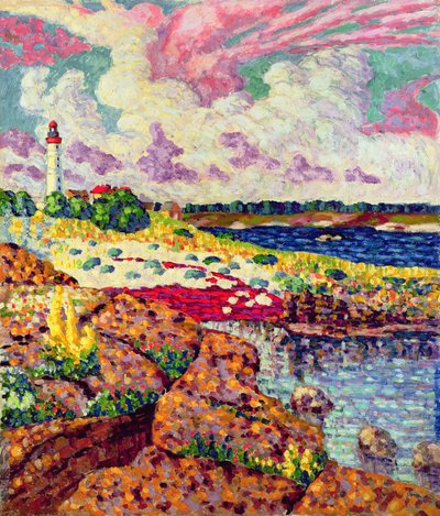 Il Faro di Vilsandi, c.1913-14 da Konrad Magi